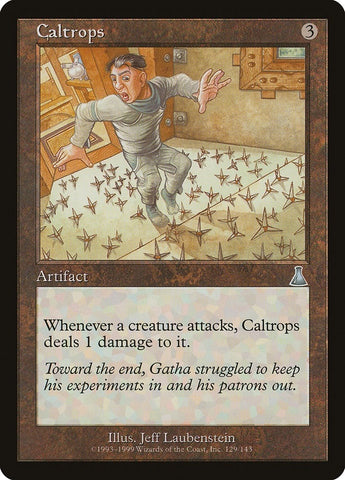 Image for Caltrops (129) [Urza's Destiny]