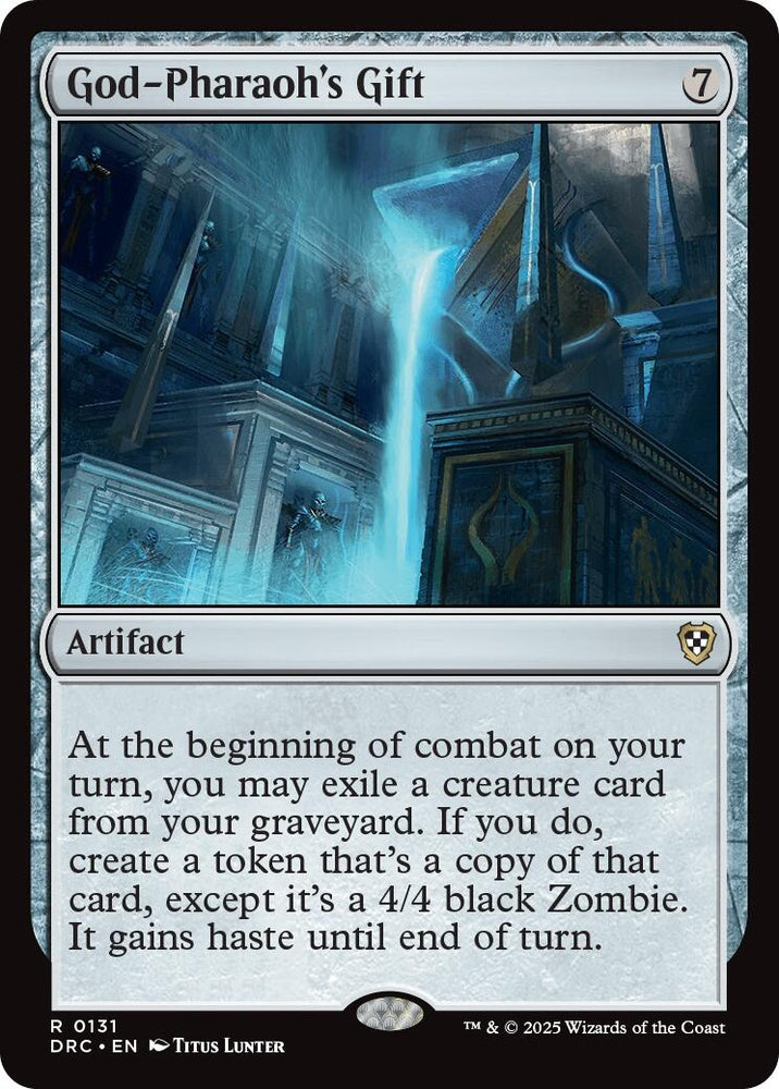 Image for God-Pharaoh's Gift (131) [Commander: Aetherdrift]