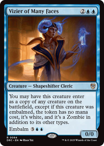 Image for Vizier of Many Faces (84) [Commander: Aetherdrift]