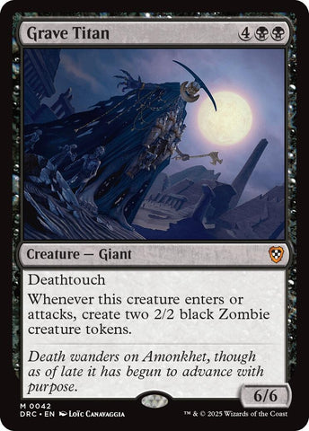 Image for Grave Titan (42) [Commander: Aetherdrift]