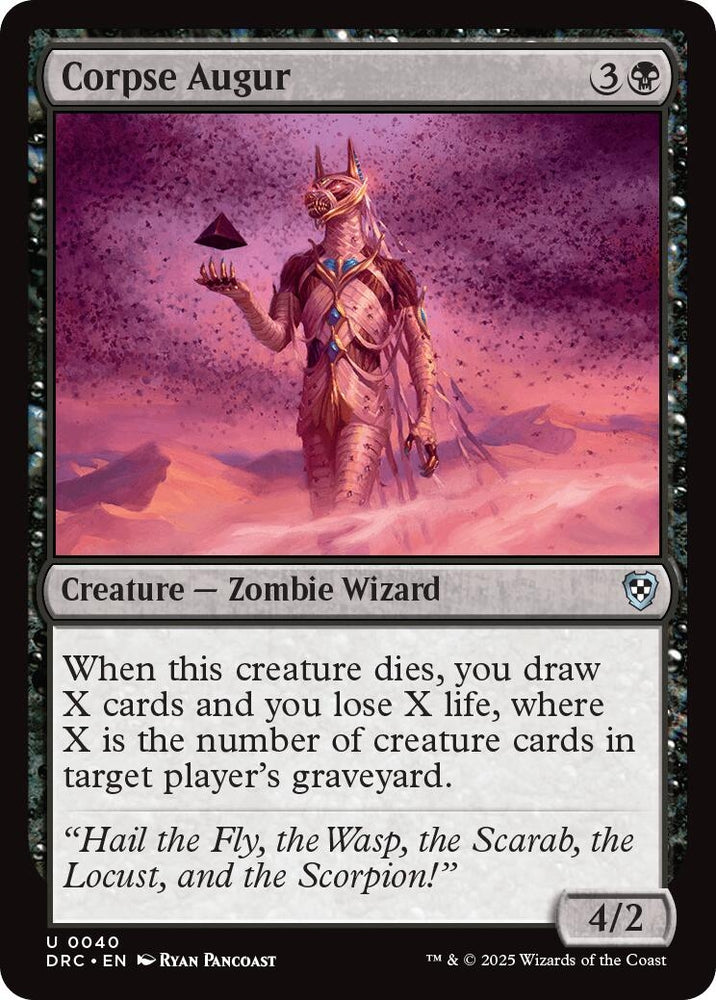 Image for Corpse Augur (40) [Commander: Aetherdrift]