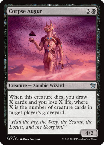 Image for Corpse Augur (40) [Commander: Aetherdrift]