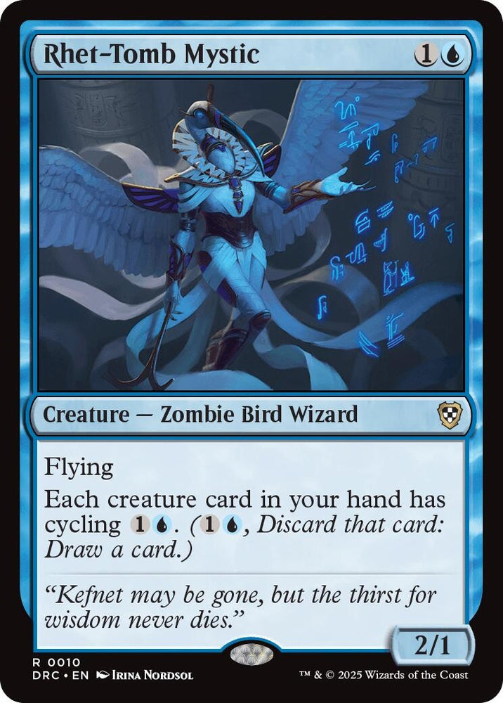 Image for Rhet-Tomb Mystic (10) [Commander: Aetherdrift]