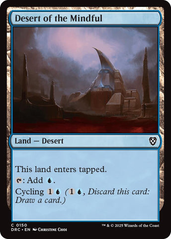 Image for Desert of the Mindful (150) [Commander: Aetherdrift]