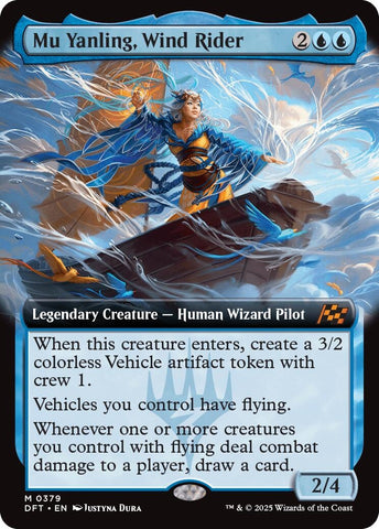 Image for Mu Yanling, Wind Rider (Extended Art) (379) (DFT)