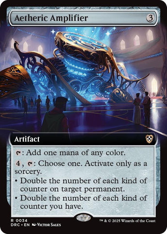 Image for Aetheric Amplifier (Extended Art) (34) [Commander: Aetherdrift]