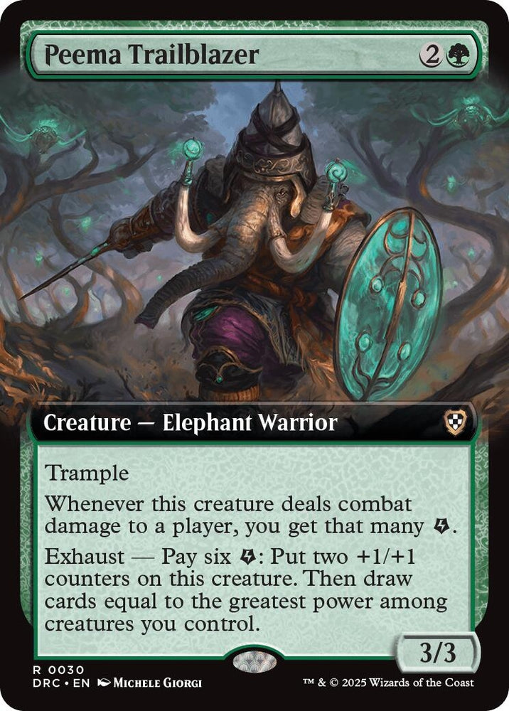 Image for Peema Trailblazer (Extended Art) (30) [Commander: Aetherdrift]