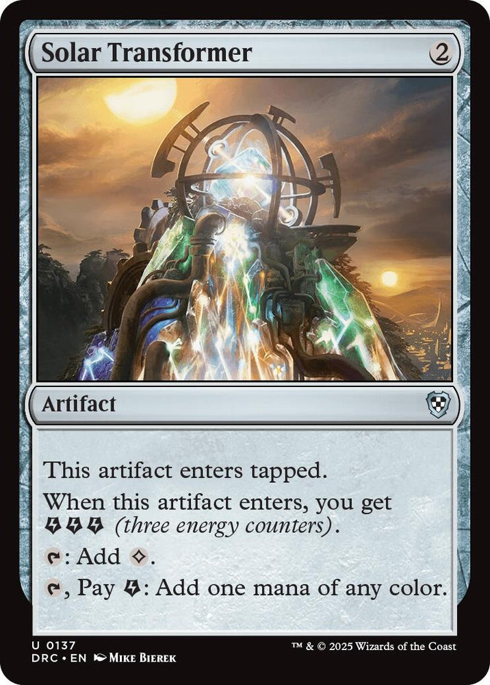 Image for Solar Transformer (137) [Commander: Aetherdrift]