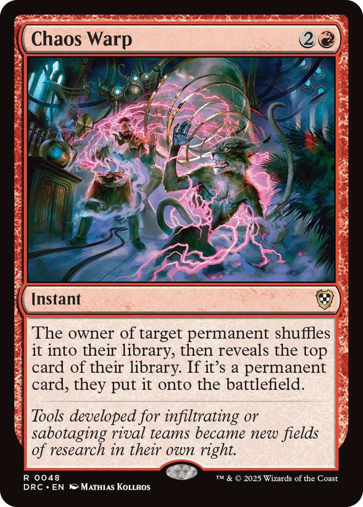 Image for Chaos Warp (48) [Commander: Aetherdrift]