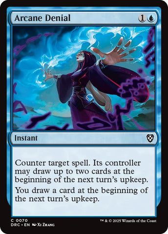 Image for Arcane Denial (70) [Commander: Aetherdrift]
