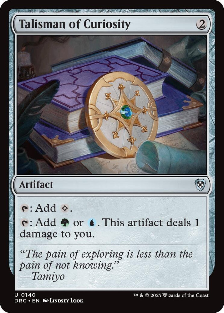 Image for Talisman of Curiosity (140) [Commander: Aetherdrift]