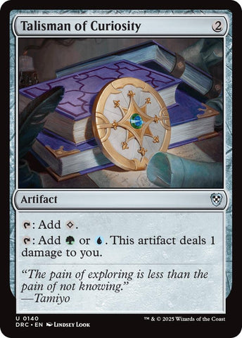 Image for Talisman of Curiosity (140) [Commander: Aetherdrift]