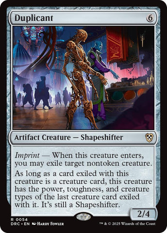Image for Duplicant (54) [Commander: Aetherdrift]