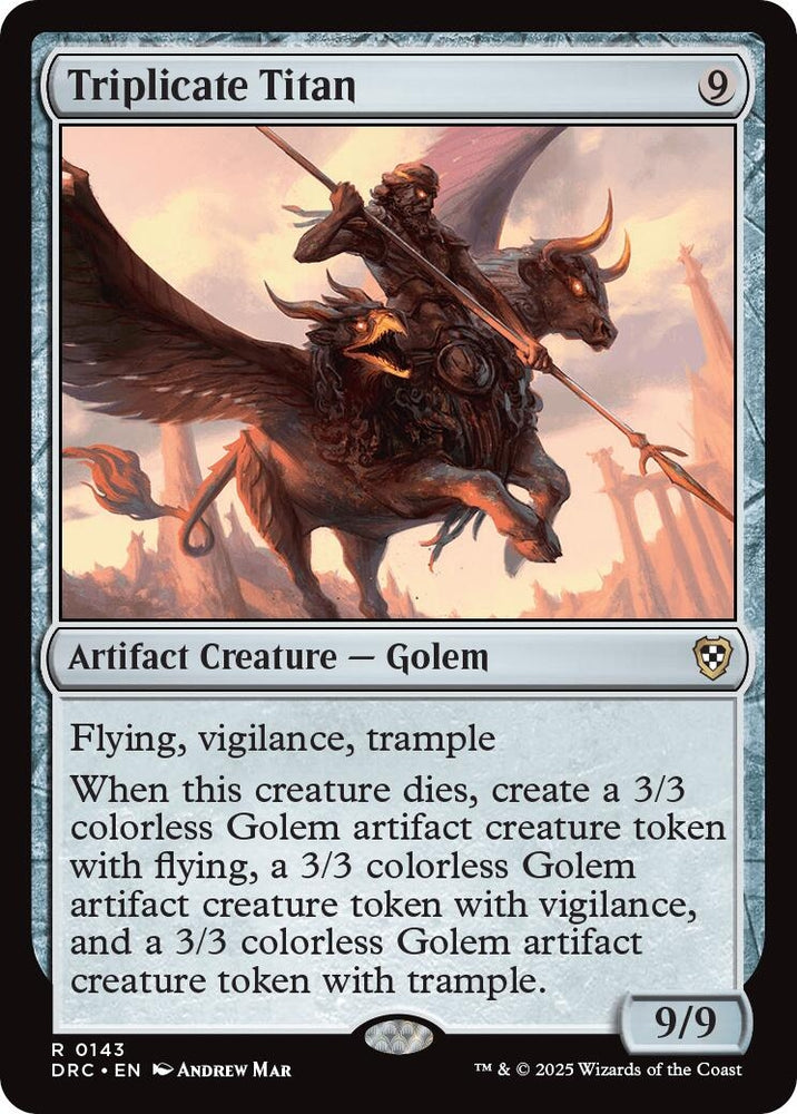 Image for Triplicate Titan (143) [Commander: Aetherdrift]