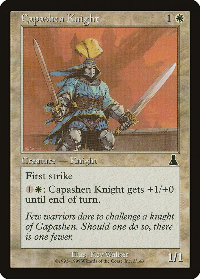 Image for Capashen Knight (3) [Urza's Destiny]