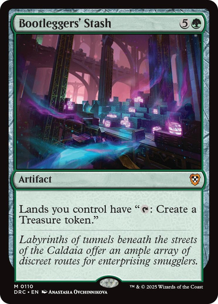 Image for Bootleggers' Stash (110) [Commander: Aetherdrift]