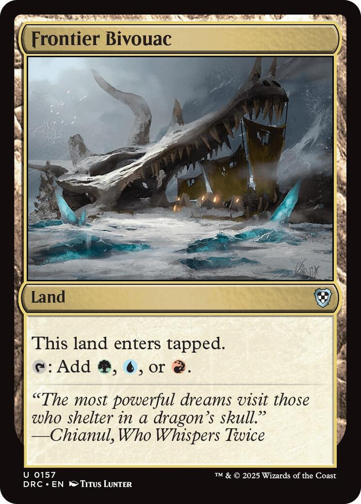 Image for Frontier Bivouac (157) [Commander: Aetherdrift]