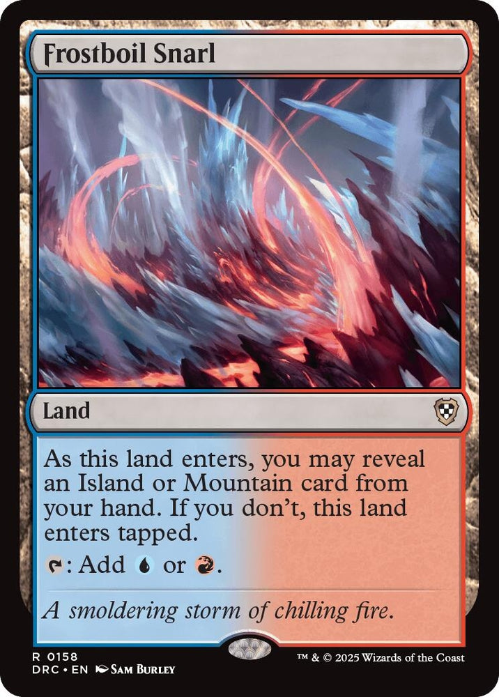 Image for Frostboil Snarl (158) [Commander: Aetherdrift]