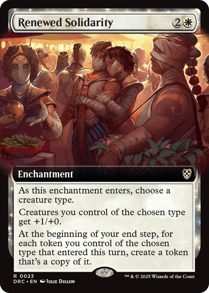 Image for Renewed Solidarity (Extended Art) (23) [Commander: Aetherdrift]