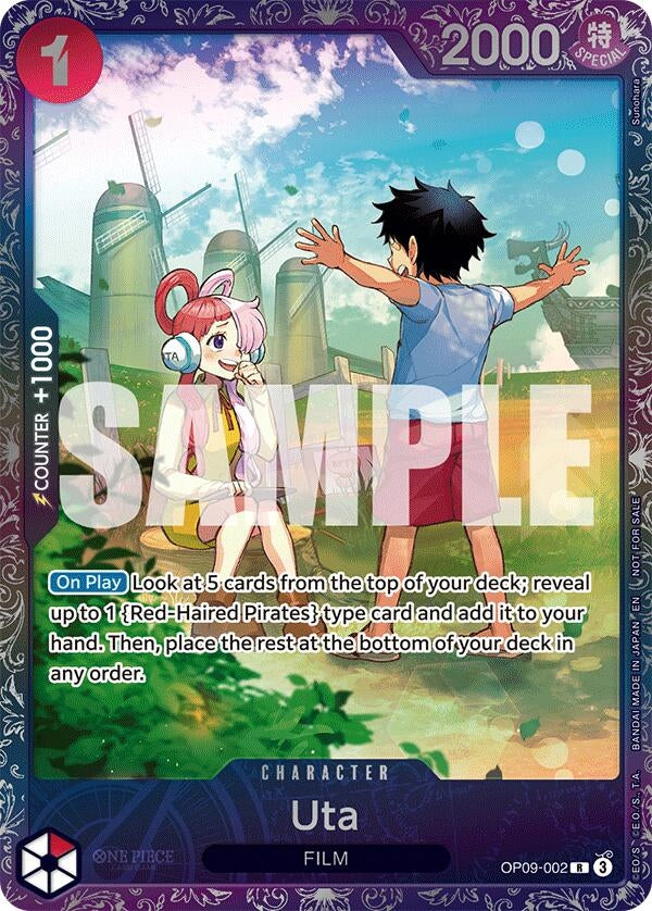 Image for Uta (Treasure Cup 2025) (OP09-002) - One Piece Card Game