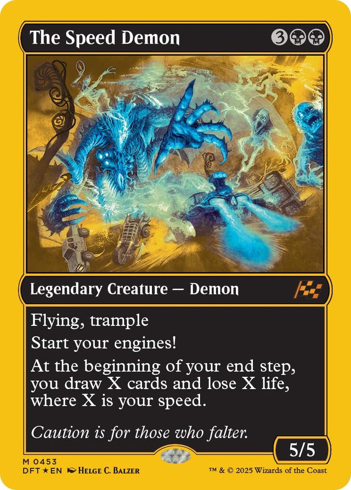 Image for The Speed Demon (First-Place Foil) (453) (DFT)