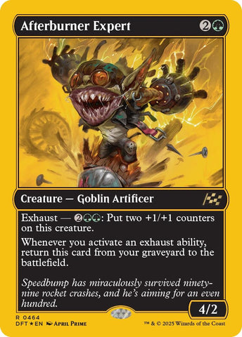 Image for Afterburner Expert (First-Place Foil) (464) (DFT)