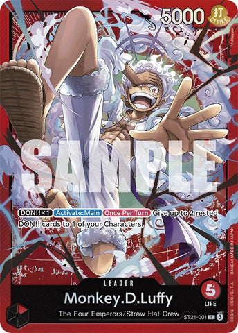 Monkey.D.Luffy (001) (ST21-001) (ST21)