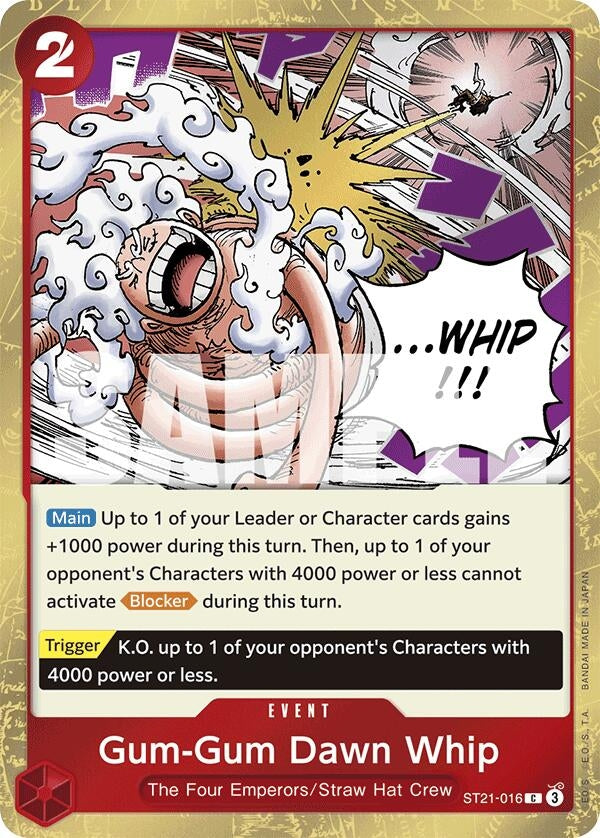 Gum-Gum Dawn Whip (ST21-016) (ST21)