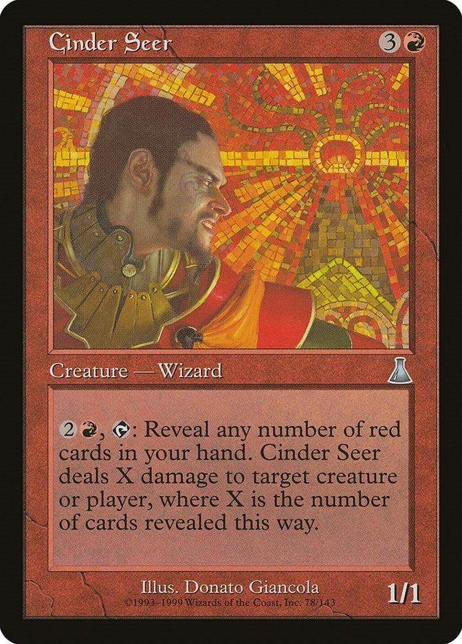 Image for Cinder Seer (78) [Urza's Destiny]