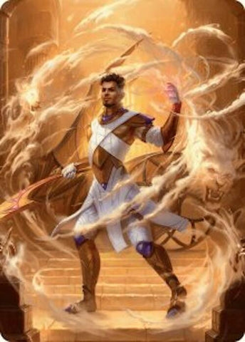 Image for Basri, Tomorrow's Champion Art Card (9) [Art Series: Aetherdrift]