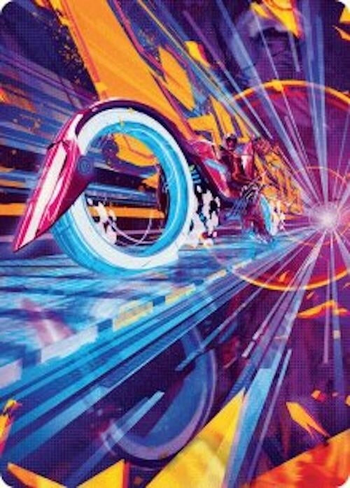 Image for Spotcycle Scouter Art Card (37) [Art Series: Aetherdrift]