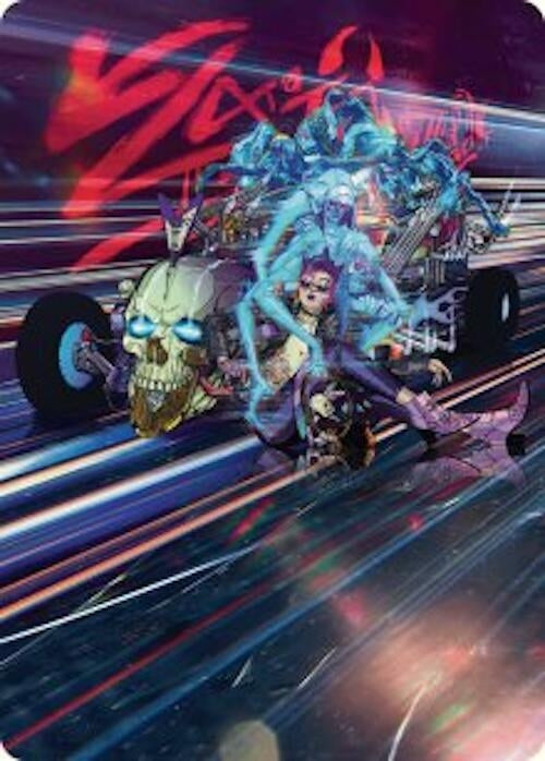 Image for Midnight Mangler Art Card (38) [Art Series: Aetherdrift]