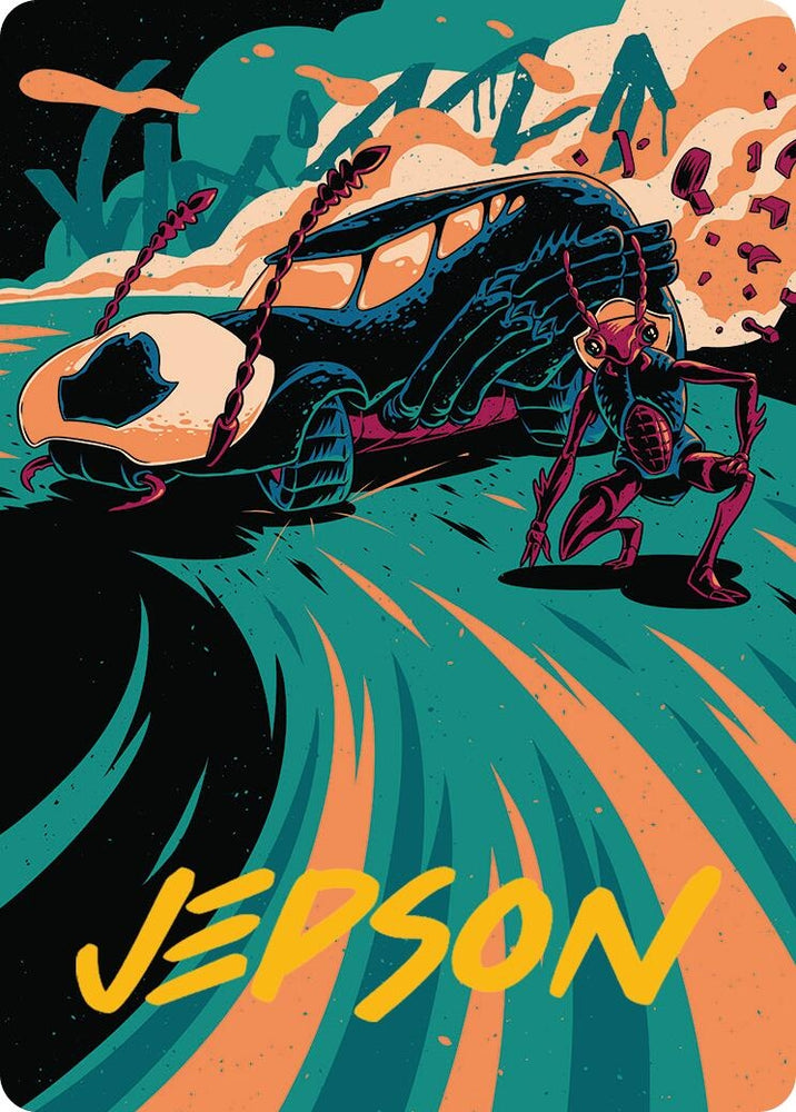 Image for Carrion Cruiser Art Card (Gold-Stamped Signature) (39) [Art Series: Aetherdrift]