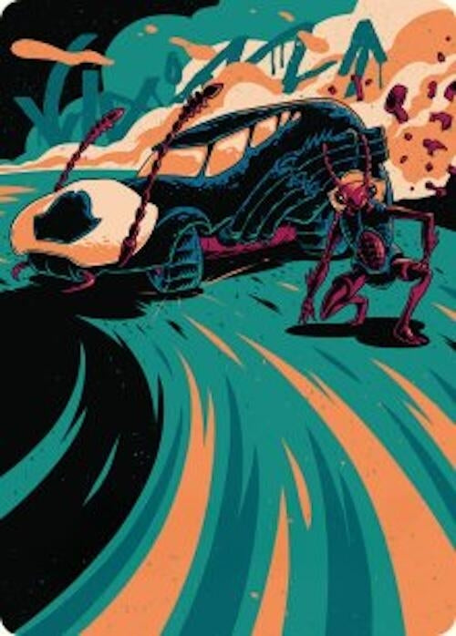 Carrion Cruiser Art Card (39) [Art Series: Aetherdrift]