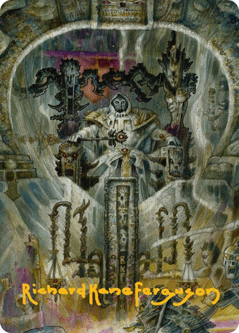 Image for Gonti, Night Minister Art Card (Gold-Stamped Signature) (32) [Art Series: Aetherdrift]