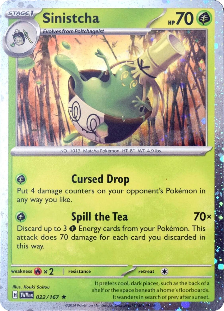 Image for Sinistcha (022/167) [Blister Exclusives]