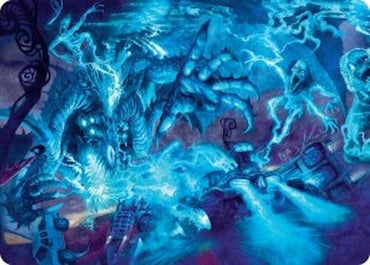 Image for The Speed Demon Art Card (18) [Art Series: Aetherdrift]