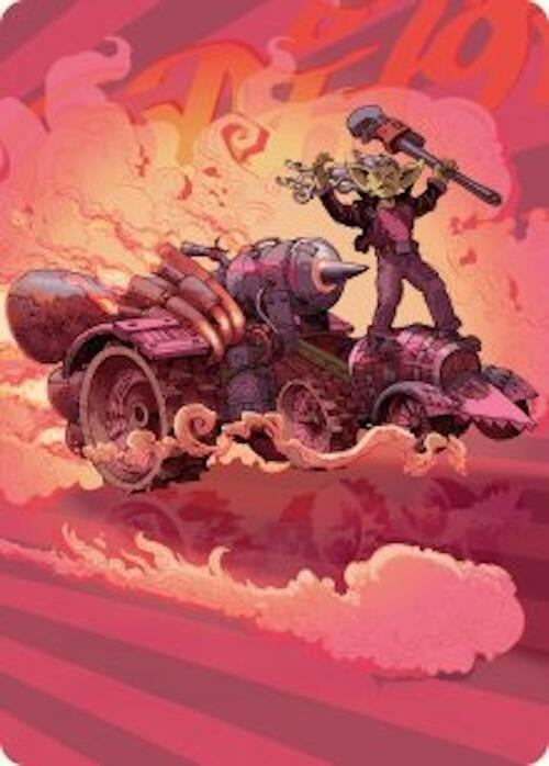 Image for Burner Rocket Art Card (41) [Art Series: Aetherdrift]