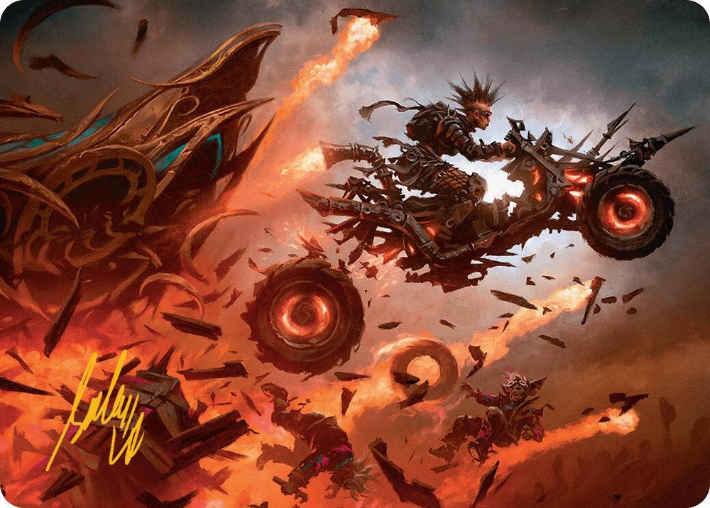Image for Gastal Blockbuster Art Card (Gold-Stamped Signature) (19) [Art Series: Aetherdrift]