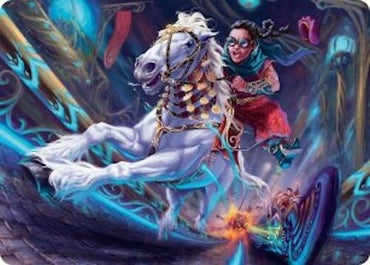 Image for Gilded Ghoda Art Card (34) [Art Series: Aetherdrift]