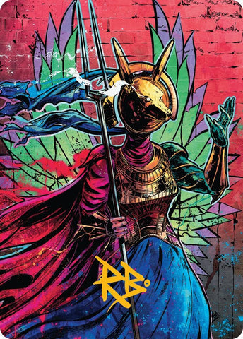 Image for Hazoret, Godseeker Art Card (Gold-Stamped Signature) (32) [Art Series: Aetherdrift]