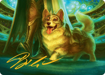 Image for District Mascot Art Card (30/54) (Gold-Stamped Signature) (30) [Art Series: Aetherdrift]