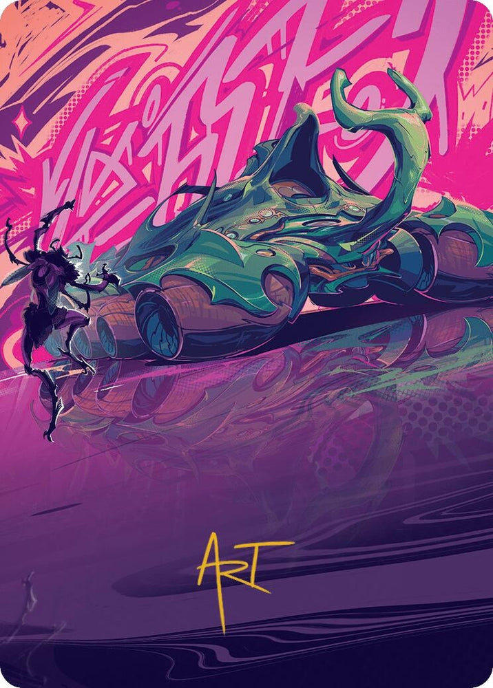 Image for Earthrumbler Art Card (Gold-Stamped Signature) (42) [Art Series: Aetherdrift]