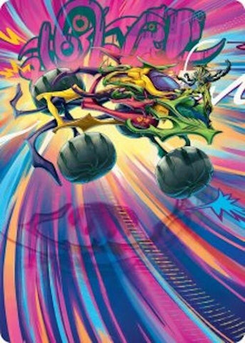 Image for Thunderous Velocipede Art Card (43) [Art Series: Aetherdrift]