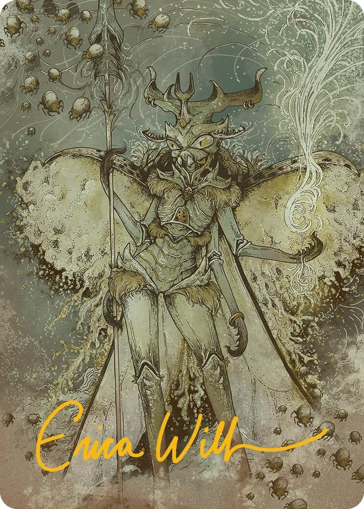 Image for Aatchik, Emerald Radian Art Card (6/54) (Gold-Stamped Signature) (6) [Art Series: Aetherdrift]