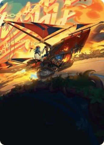 Image for Boosted Sloop Art Card (47) [Art Series: Aetherdrift]