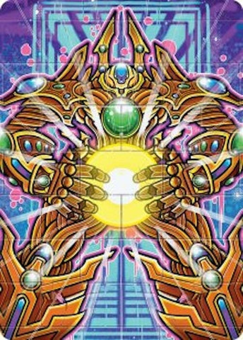 Image for Brightglass Gearhulk Art Card (53) [Art Series: Aetherdrift]