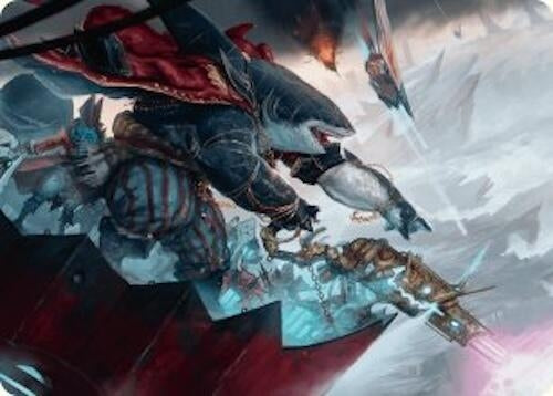 Image for Captain Howler, Sea Scourge Art Card (16/54) (16) [Art Series: Aetherdrift]