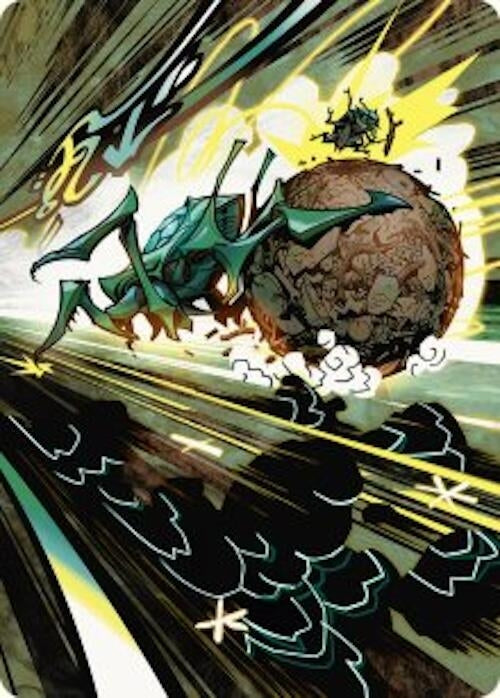 Image for Debris Beetle Art Card (45) [Art Series: Aetherdrift]