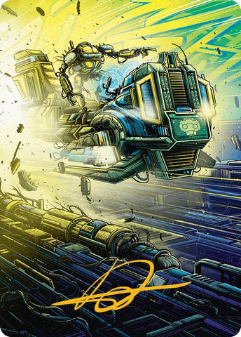 Image for Guidelight Pathmaker Art Card (Gold-Stamped Signature) (46) [Art Series: Aetherdrift]